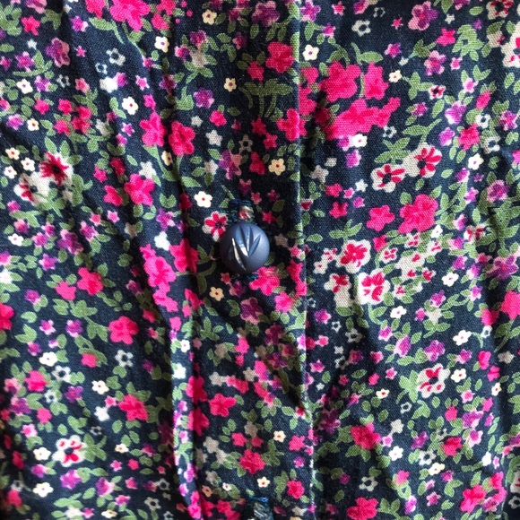 Sz M vintage Peter Pan collar maxi dress - Picture 2 of 7